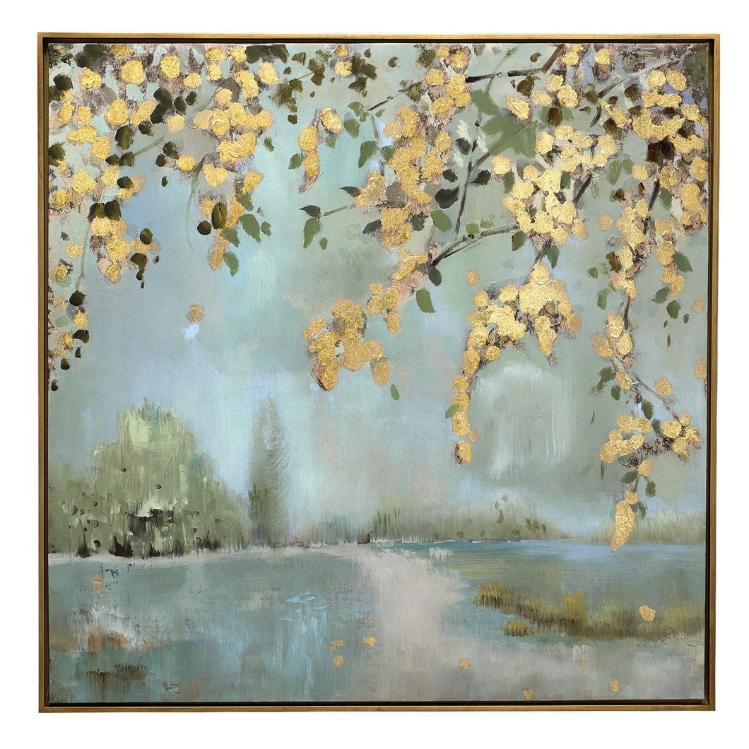 Peaceful Hand Painted Canvas