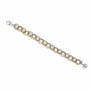 Brighton Pebble Link Two Tone Bracelet