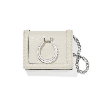 Brighton Pretty Tough Arch Small Wallet in Shoe White
