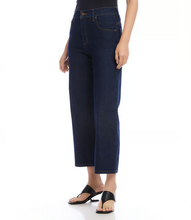 Load image into Gallery viewer, Karen Kane Cropped Wide Leg Jeans
