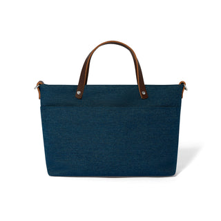 Brighton Love Flutter Denim Embroidered Tote