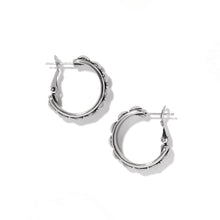Load image into Gallery viewer, Brighton Pretty Tough Medium Stud Hoop Earrings
