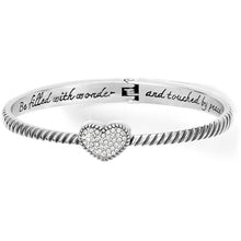 Load image into Gallery viewer, Brighton Celestia Heart Hinged Bangle
