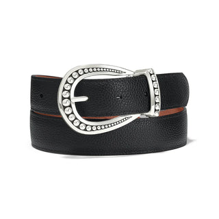 Brighton Really Tough Reversible Belt in Bourbon/Black