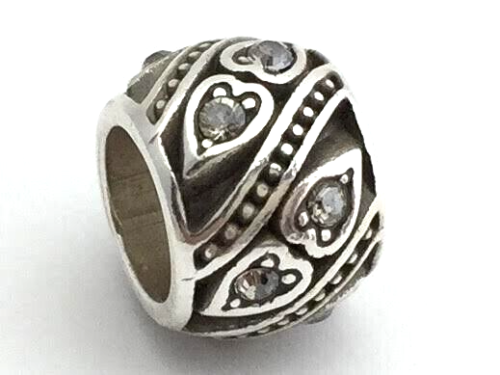 Brighton Mumtaz Heart Spacer Bead