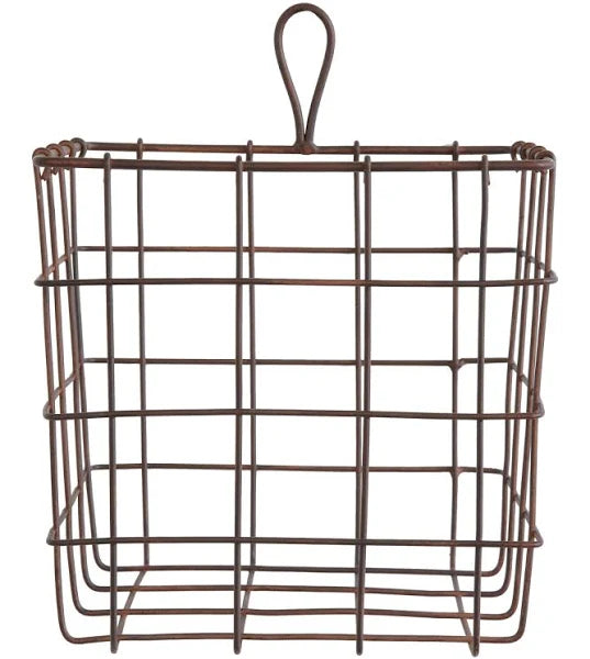 Square Metal Wire Basket