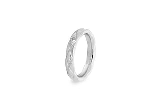QUDO Silver Aversa Ring