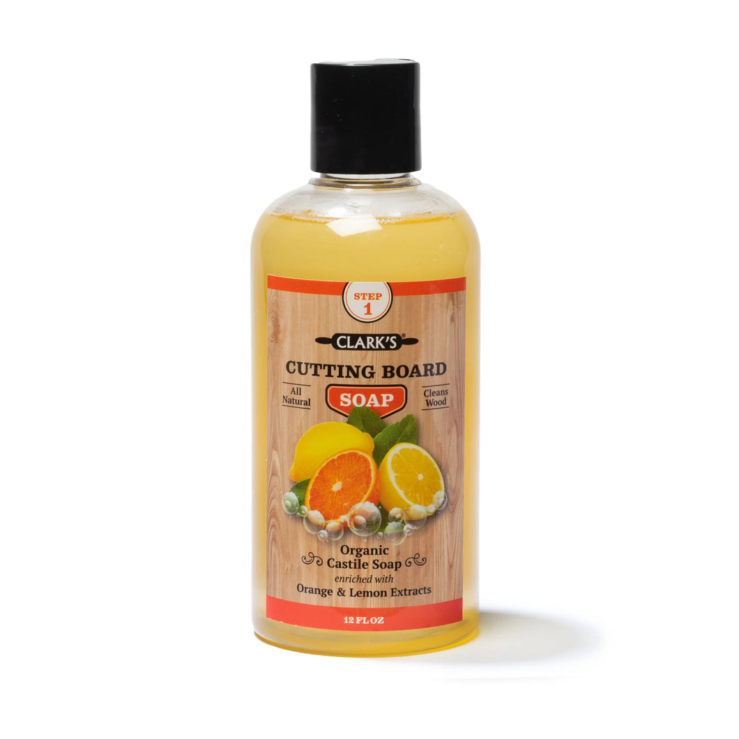 Clark's Orange & Lemon Cutting Board Soap 12 oz