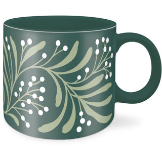 Winter Mistletoe Ceramic Mug