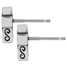 Load image into Gallery viewer, Brighton Starry Night Cross Mini Post Earrings
