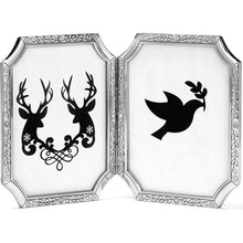 Load image into Gallery viewer, Brighton Tapestry Double Picture Frame
