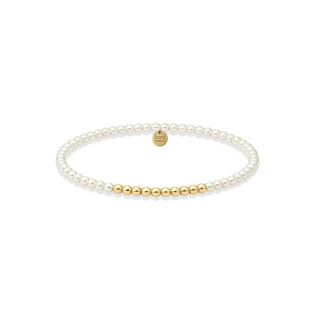 Teresa Pearl 14K Gold Filled Beaded Bracelet