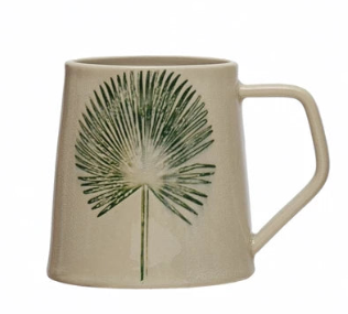 Green Leaf Mug Assorted
