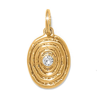 Brighton Token Kosmos Ellipse Amulet, Gold
