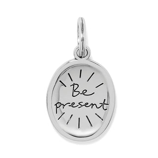 Brighton Token Kosmos Ellipse Amulet, Silver