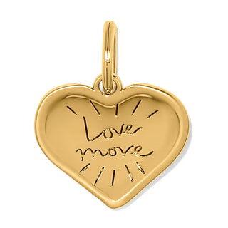 Brighton Token Kosmos Heart Amulet, Gold