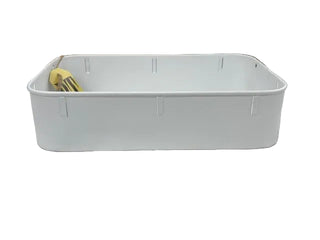 White Metal Trays Assorted