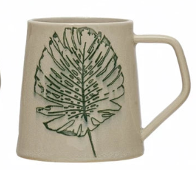 Green Leaf Mug Assorted