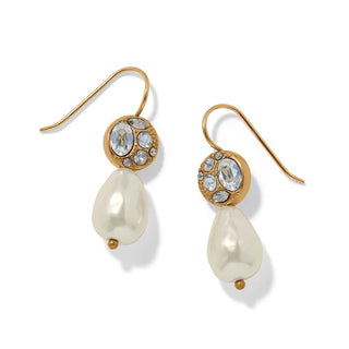 Brighton Trust Your Journey Petite Pearl French Wire Earrings