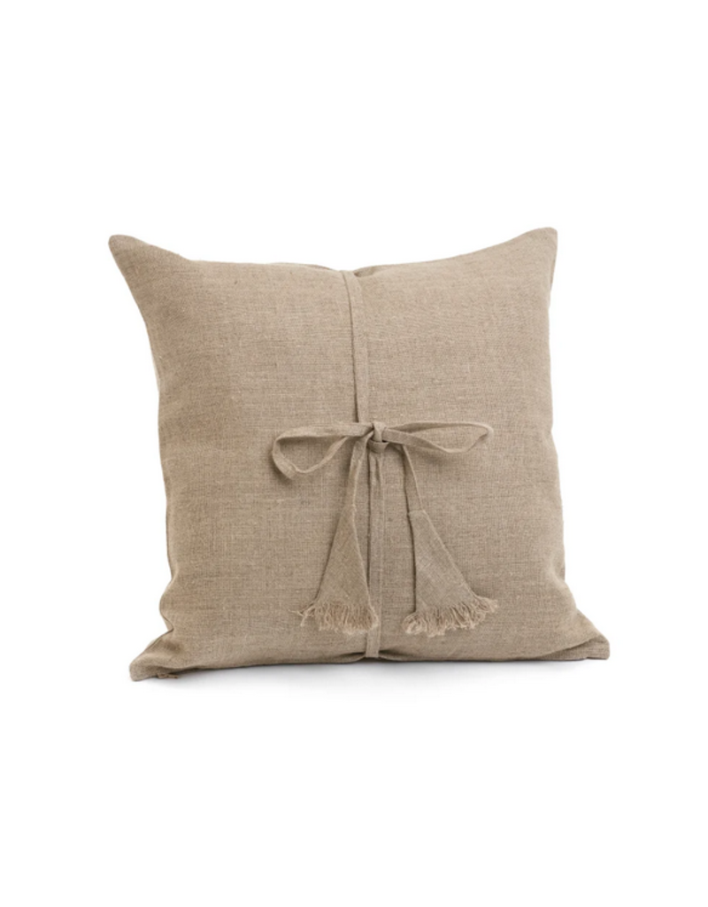Tuso Linen Knot Square Pillow