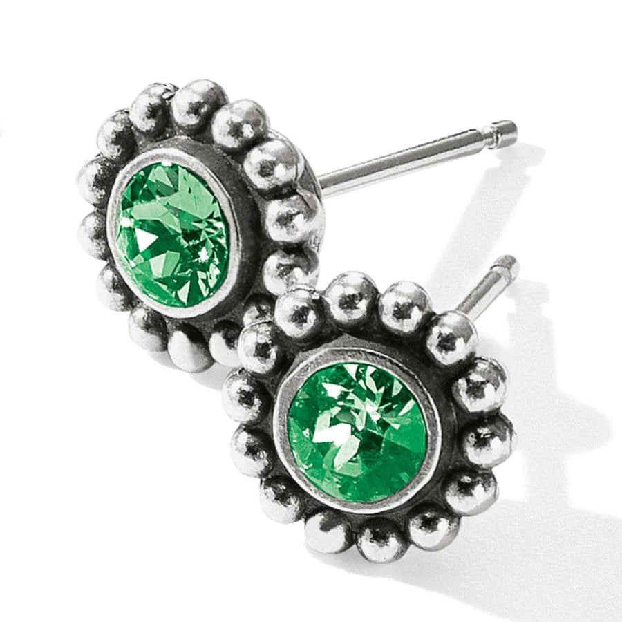 Brighton Twinkle Peridot Mini Post Earrings