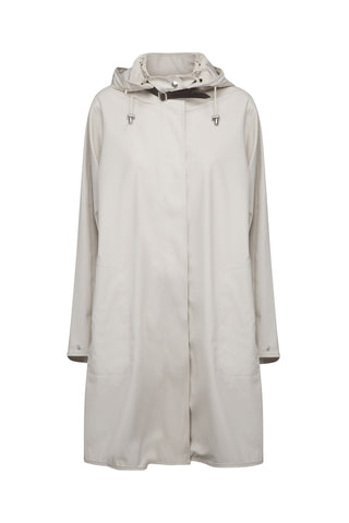 Ilse Jacobsen Raincoat Milk Creme Long