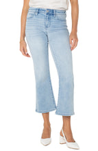 Load image into Gallery viewer, Liverpool Hannah Cropped Flare with Slit Hem, Clarkdale
