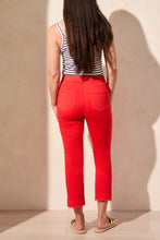 Load image into Gallery viewer, Tribal Sophia Curvy Flared Jeans with Released Hem, Bayberry

