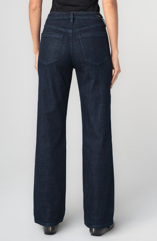 Liverpool Kennedy Straight with Side Stitch Detail in Midnight Eclipse