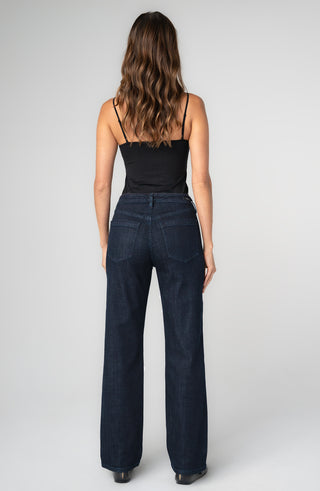 Liverpool Kennedy Straight with Side Stitch Detail in Midnight Eclipse