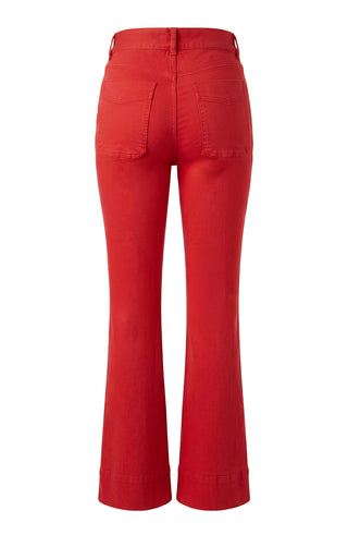 Liverpool Lucy High Rise Clean Front Boot Cut in Sundance Red