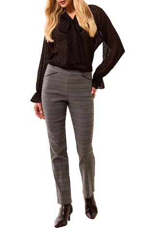 Tribal Pull-On Ankle Pant with Combo Detail in Stellar