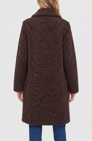 Liverpool Teddy Brown Double Breasted Coat