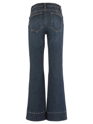 Kut Stella High Rise Fab Ab Flare with Wide Hem, Charmer