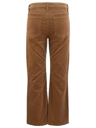 Kut Kelsey Mid Rise Ankle Flare Pant in Camel