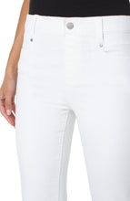 Load image into Gallery viewer, Liverpool Gia Glider Crop Flare in Bright White

