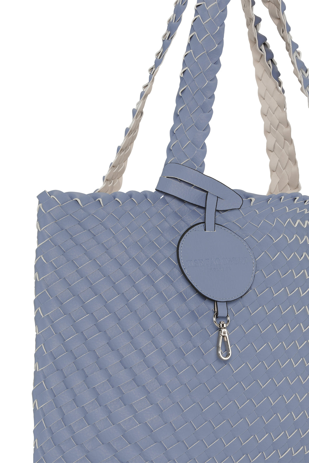 Ilse Jacobsen Blue Cloud with Egg White Tote Bag