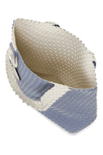 Load image into Gallery viewer, Ilse Jacobsen Blue Cloud with Egg White Tote Bag
