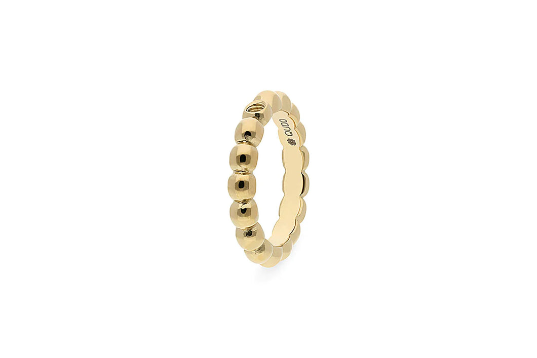 QUDO Gold Veroli Basic Ring