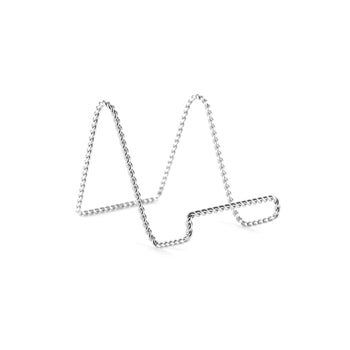 Silver Twisted Wire Easel 6 x 6
