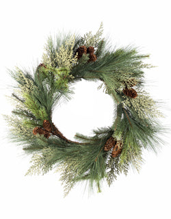 Sage Wreath 24"