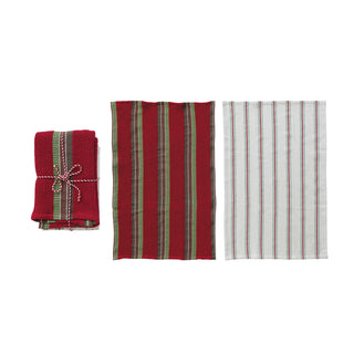 Waffle Weave Tea Towels & Mango Wood Cheese / Serving Board