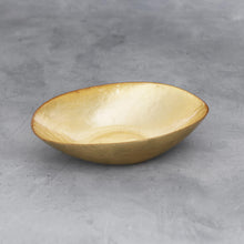 Load image into Gallery viewer, Beatriz Ball New Orleans Glass Gold Foil Medium Oval Bowl
