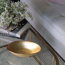 Load image into Gallery viewer, Beatriz Ball New Orleans Glass Gold Foil Medium Oval Bowl
