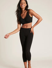 Load image into Gallery viewer, Boody Black 3/4 Leggings
