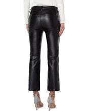 Load image into Gallery viewer, Liverpool Black Leather Hannah Cropped
