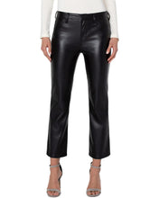 Load image into Gallery viewer, Liverpool Black Leather Hannah Cropped
