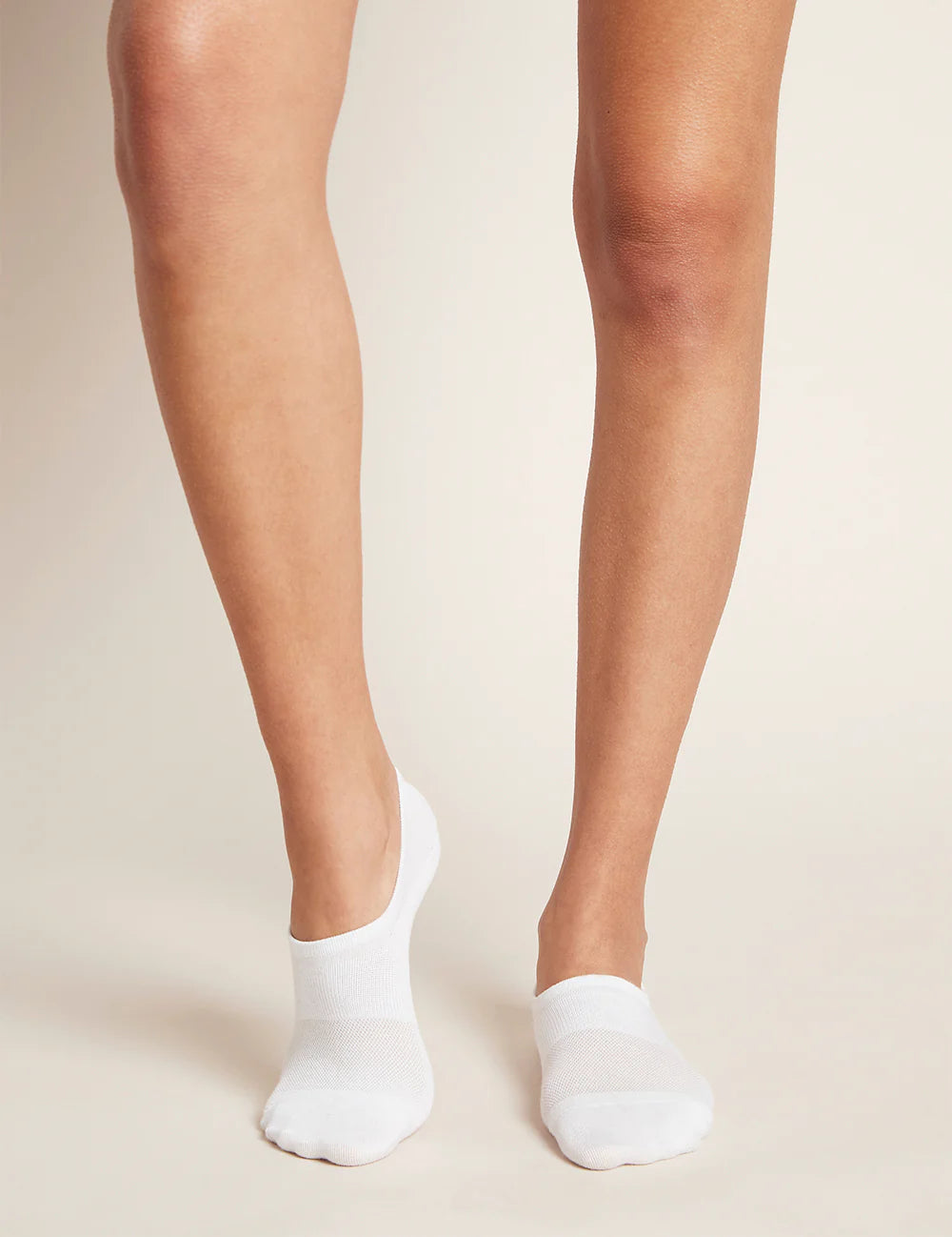Boody Women's White Hidden Socks