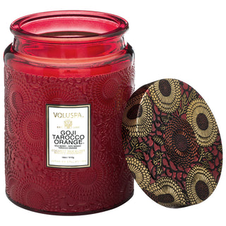 Voluspa Goji Tarocco Orange Large 18oz Jar Candle