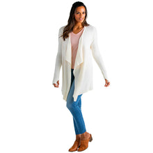 Load image into Gallery viewer, Softies Ivory Cozy Cloud Cardigan
